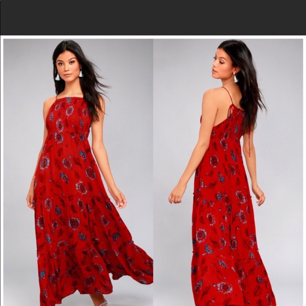 COPY - Free People Floral Maxi dress